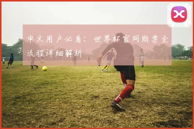 中文用户必看:世界杯官网购票全流程详细解析